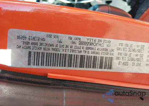 2019 Jeep Wrangler Rubicon 4X4 z USA, uszkodzony, nr VIN 1C4HJXCN0KW566885